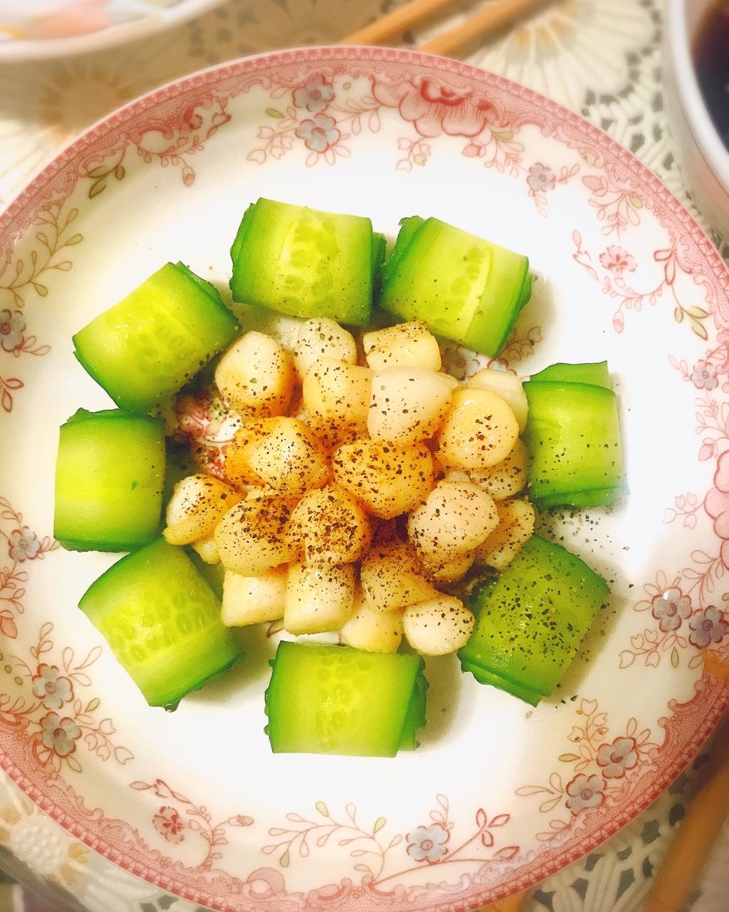香煎黄油贝柱