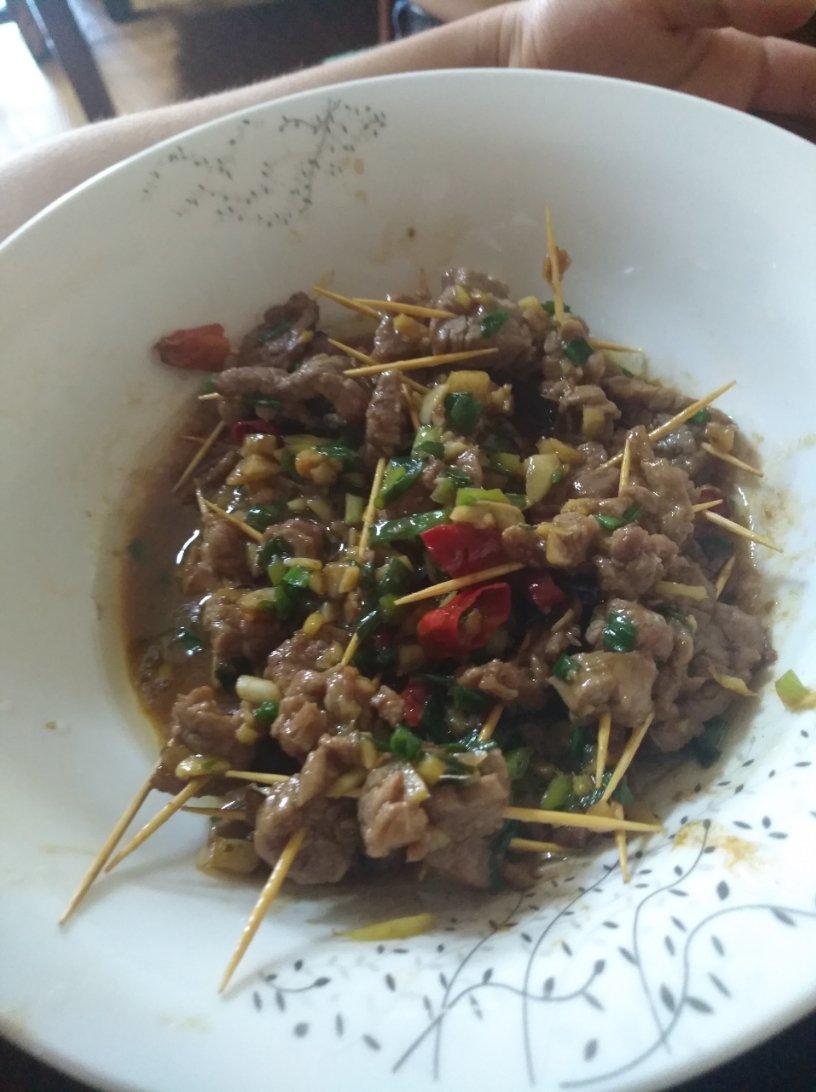 牙签牛肉 道地湖南味