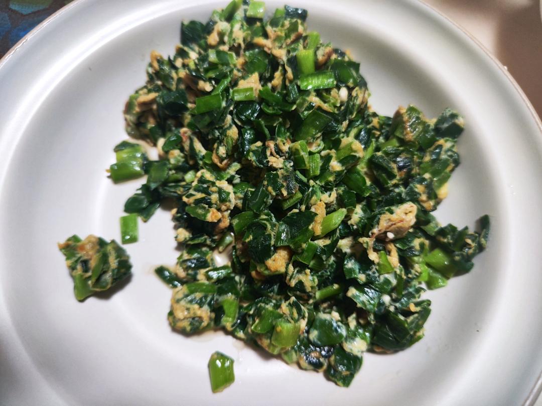 韭菜炒鸡蛋
