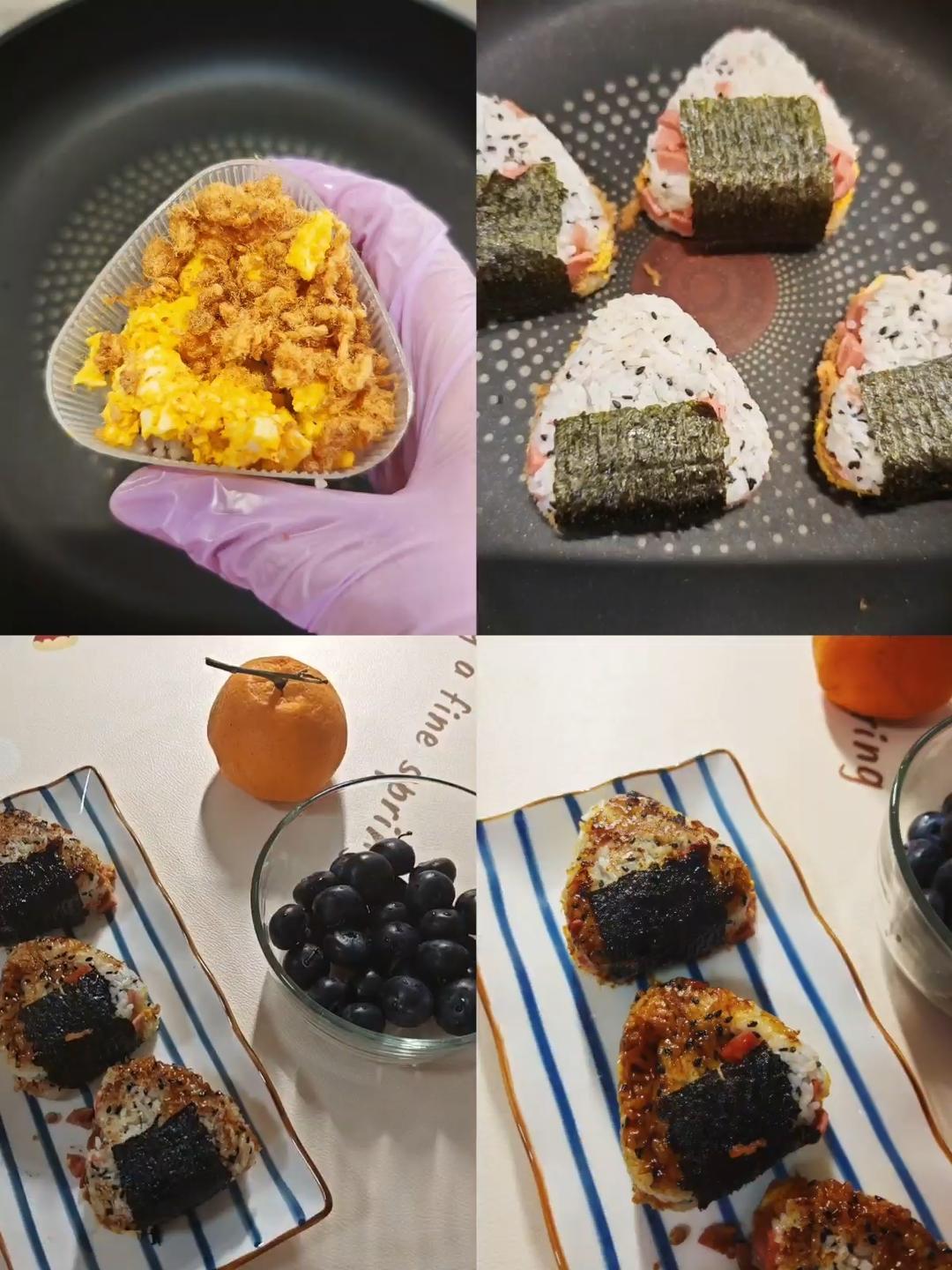 海苔肉松饭团