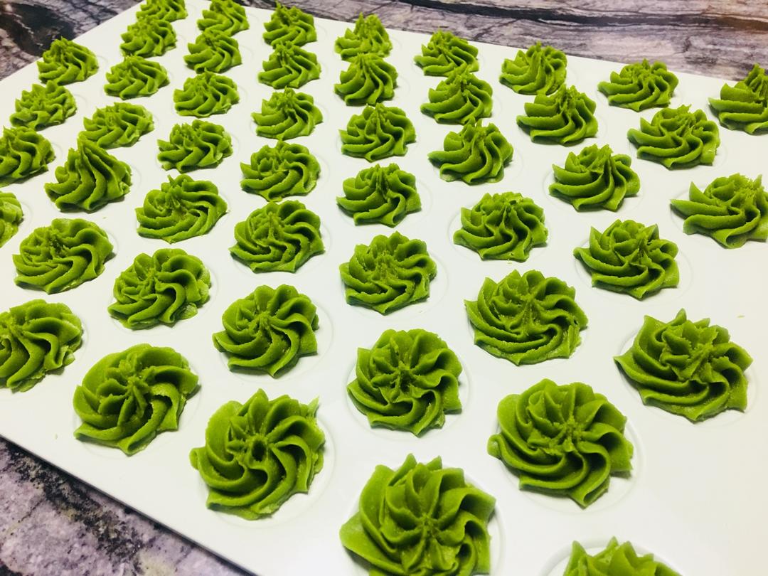 零失败花纹超级立体的黄油曲奇