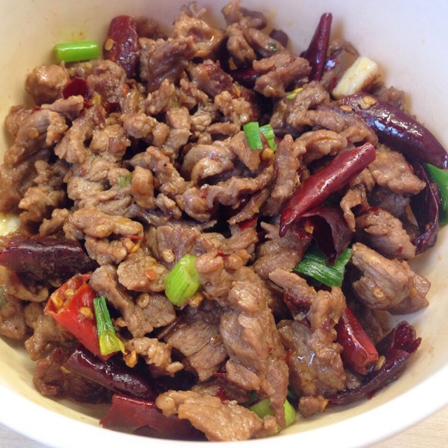 小炒牛肉