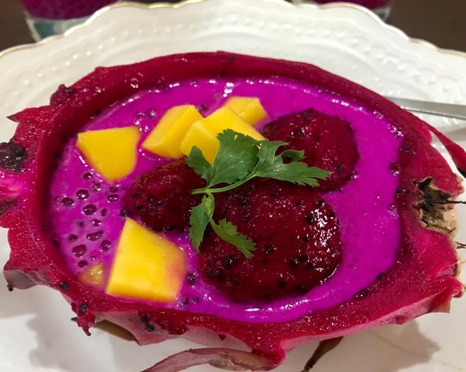 过年🧨甜品🍮火龙果西米露🍮颜值与美味并存的甜点🌹的做法