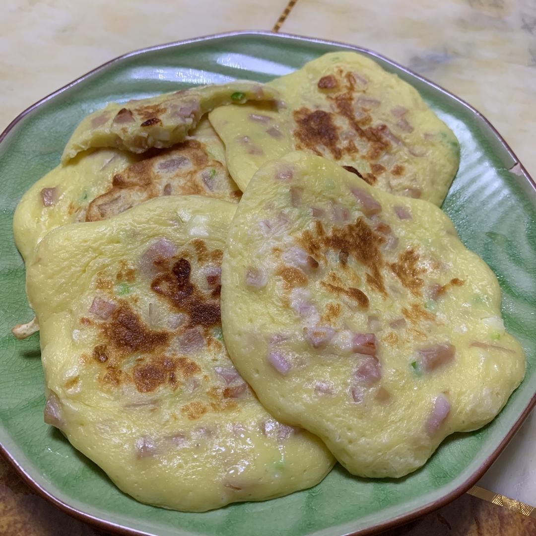芝士火腿鸡蛋饼