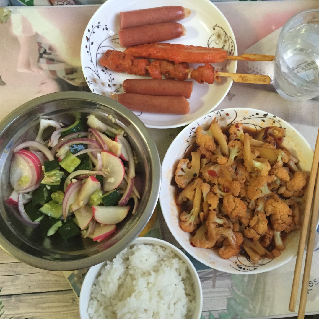 很“浪费”米饭的家常菜之一-------干锅菜花