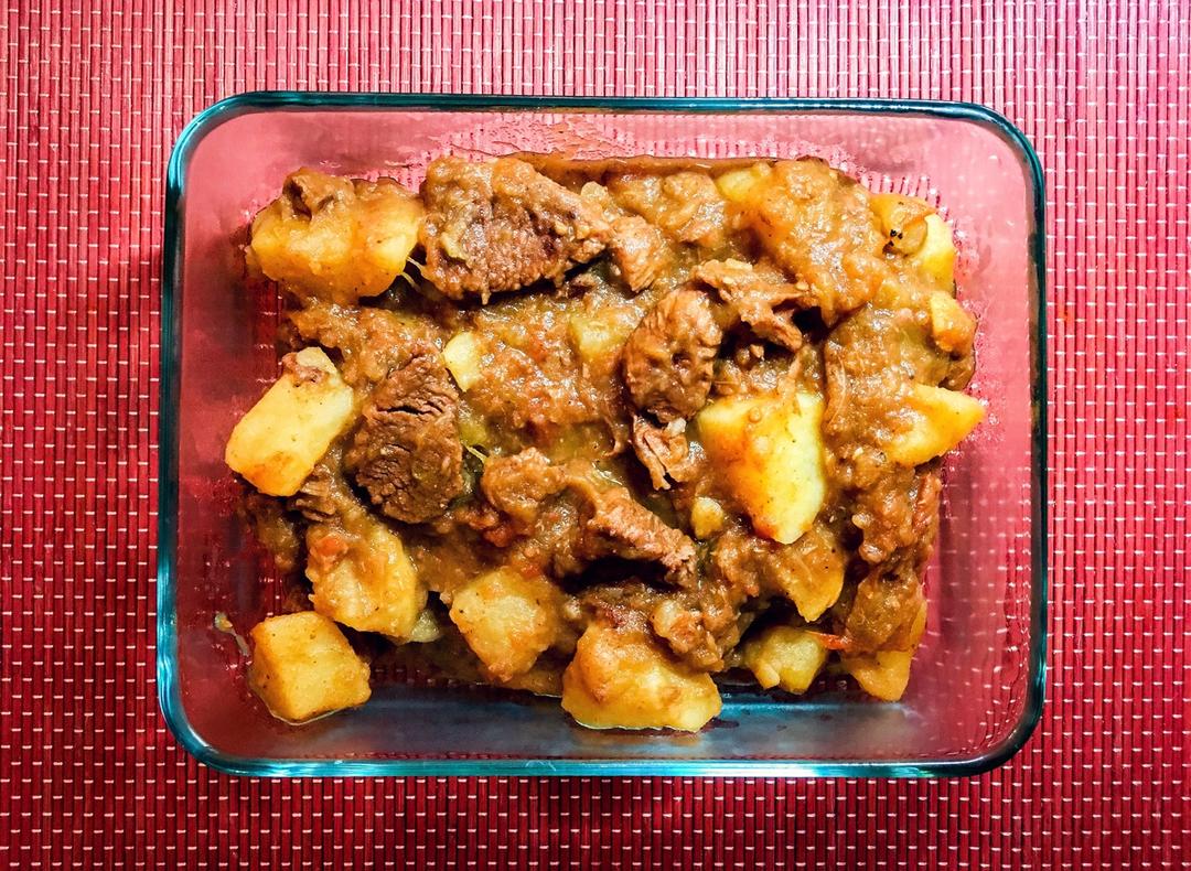 土豆炖牛肉