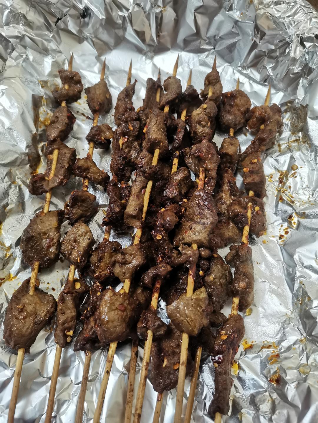 烤羊肉串
（烤箱版）