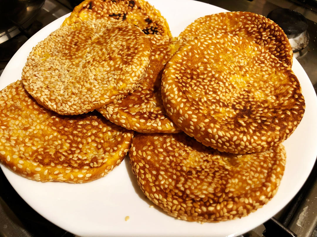 平底锅就能做!香甜软糯的南瓜饼