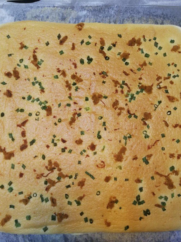 香葱肉松肥蛋糕卷～