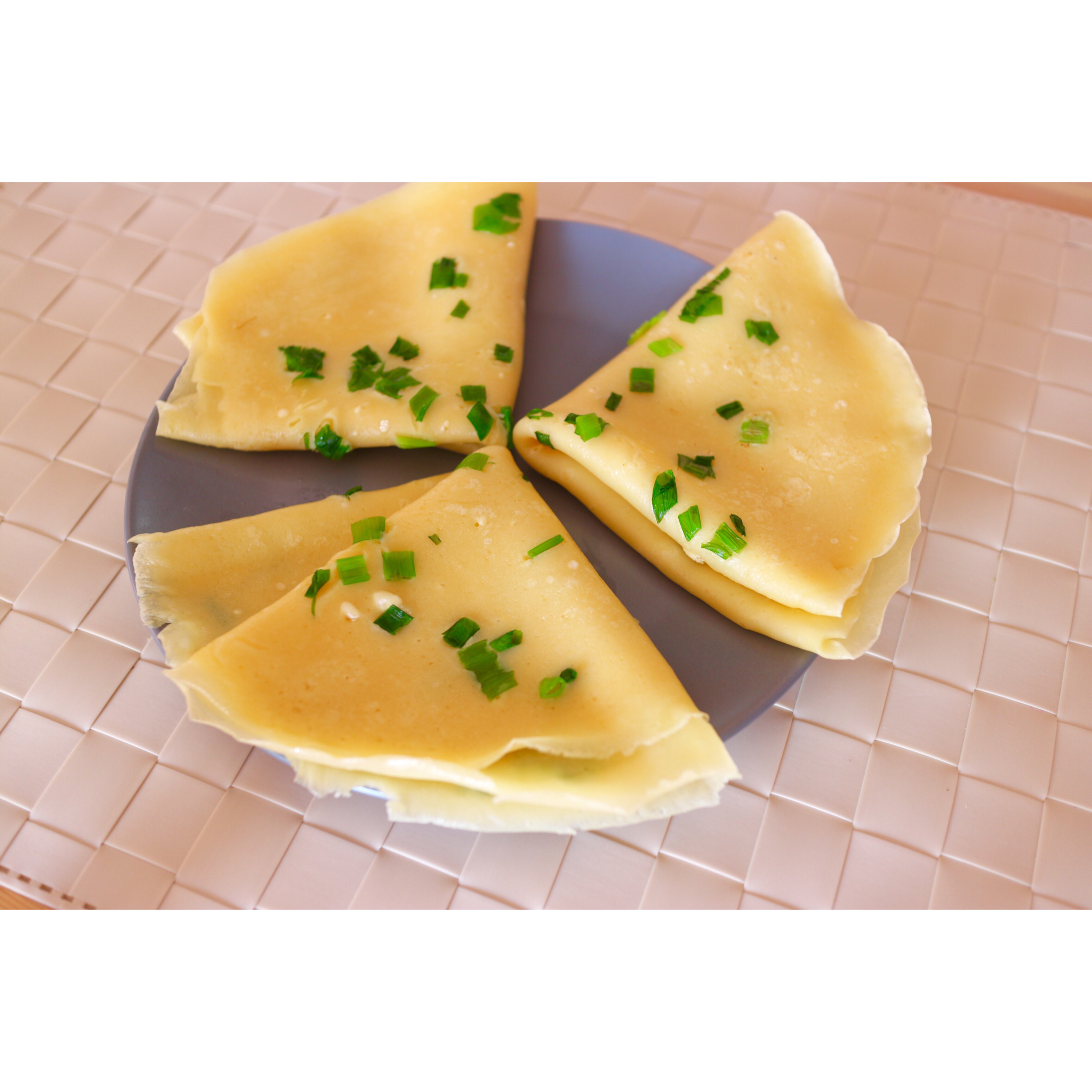 香葱鸡蛋饼