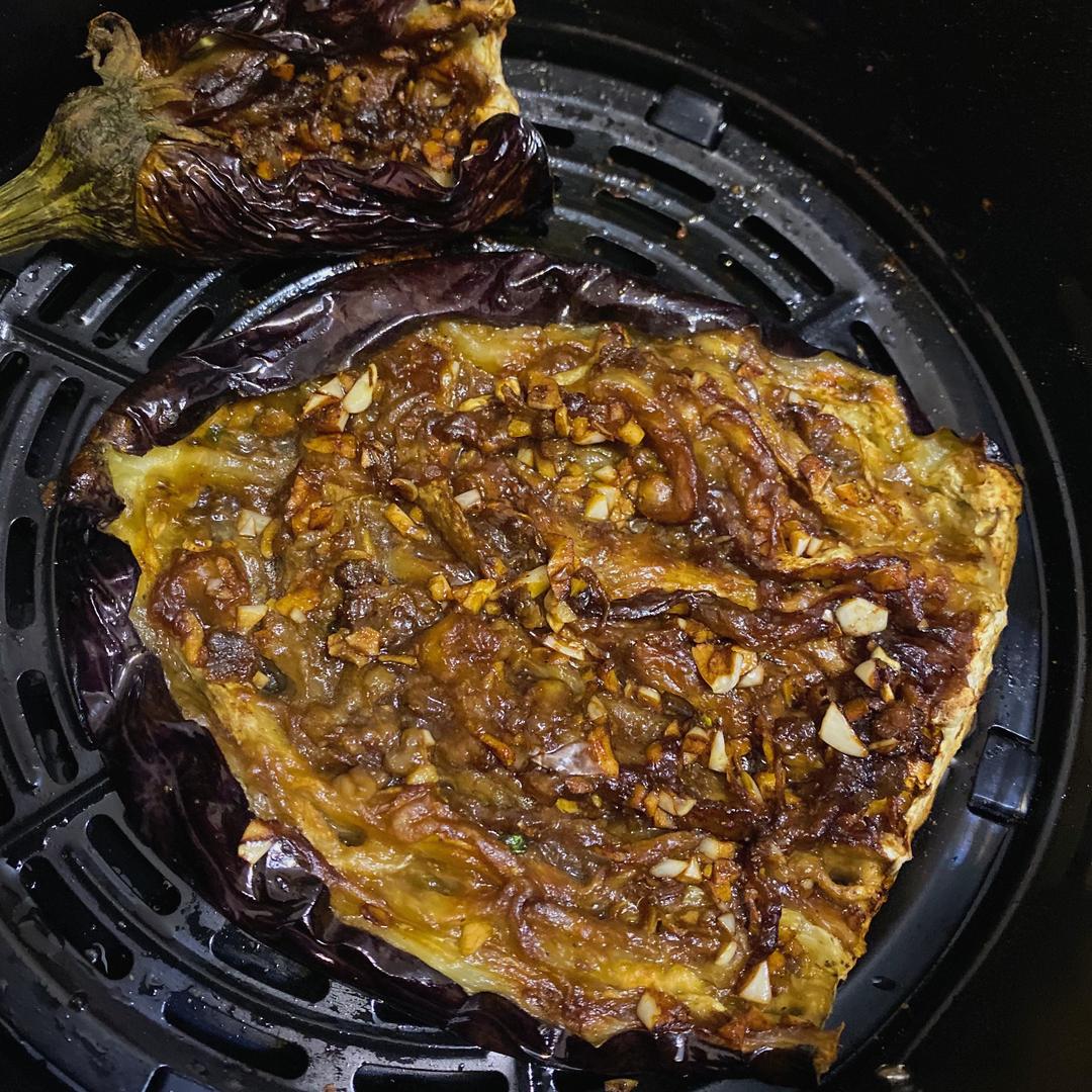 空气炸锅版烤茄子 烧烤必吃