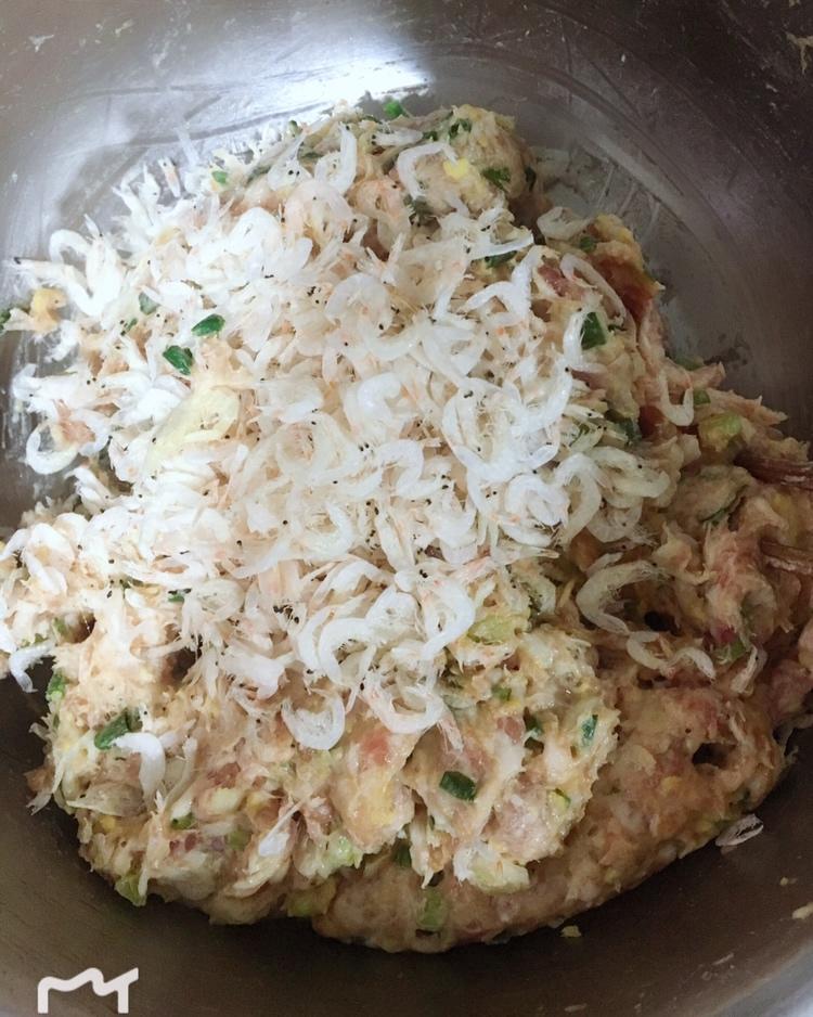 茼蒿虾仁猪肉三鲜馅（饺子、馄饨、包子）