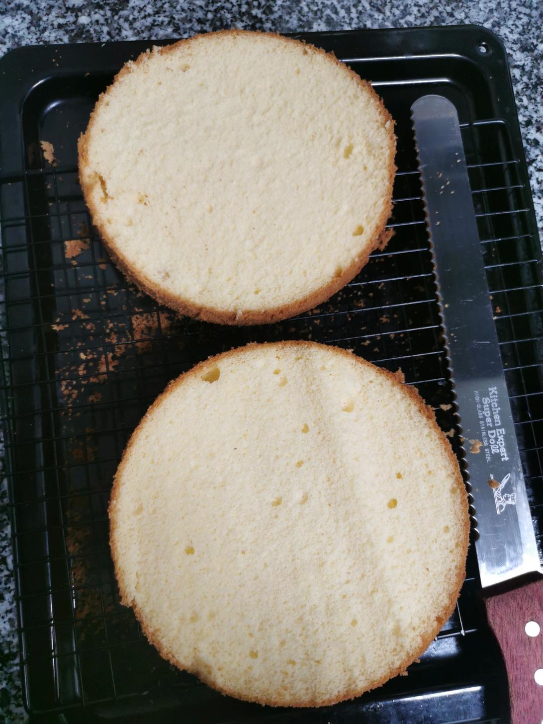 6寸基础戚风（蛋糕胚）