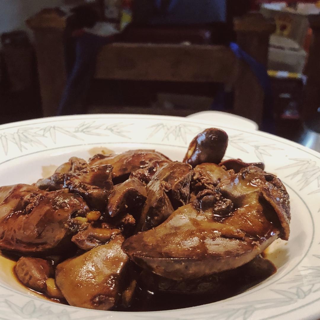 简单美味酱鸡肝