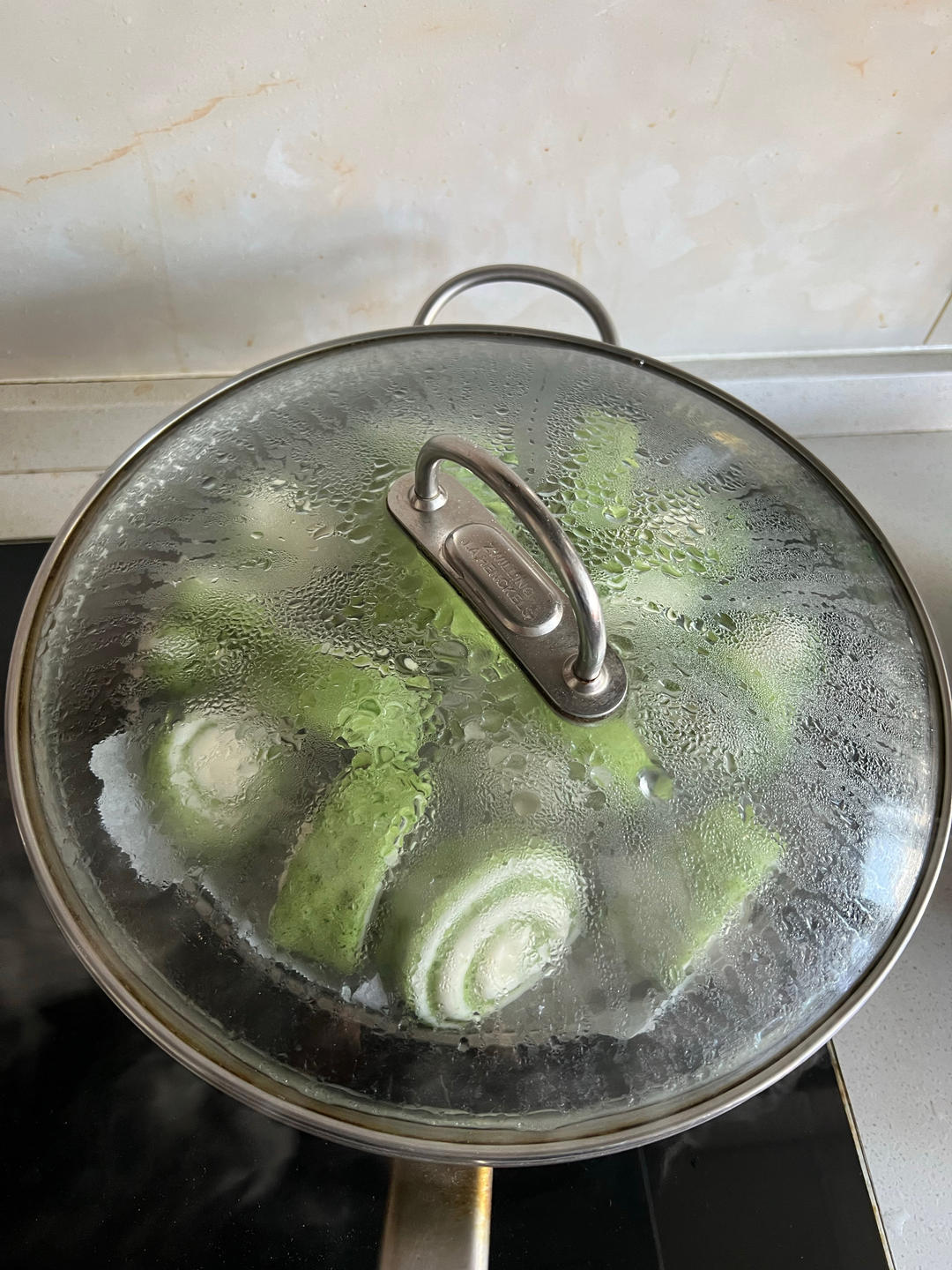 艾草双色馒头(一次发酵)