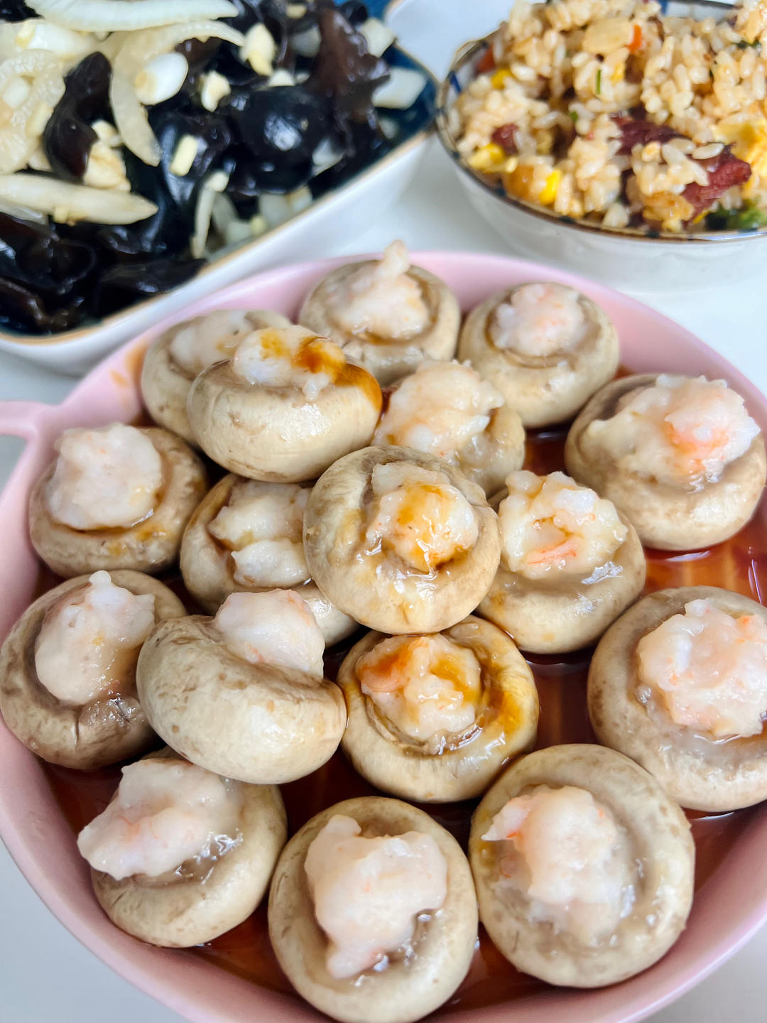 虾滑酿口蘑  <302小厨房>