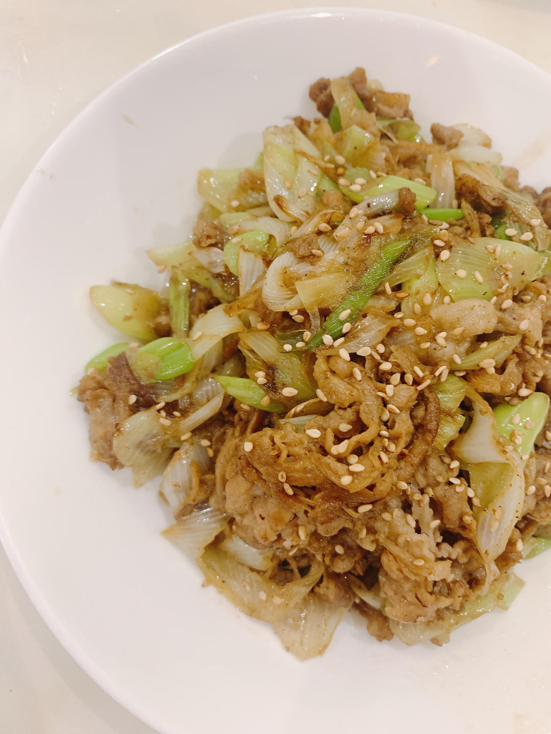 炒了20多年的葱爆羊肉