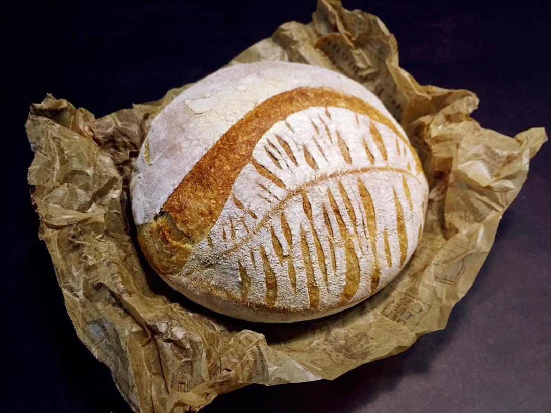 无糖低油/无油全麦欧包：简单易做