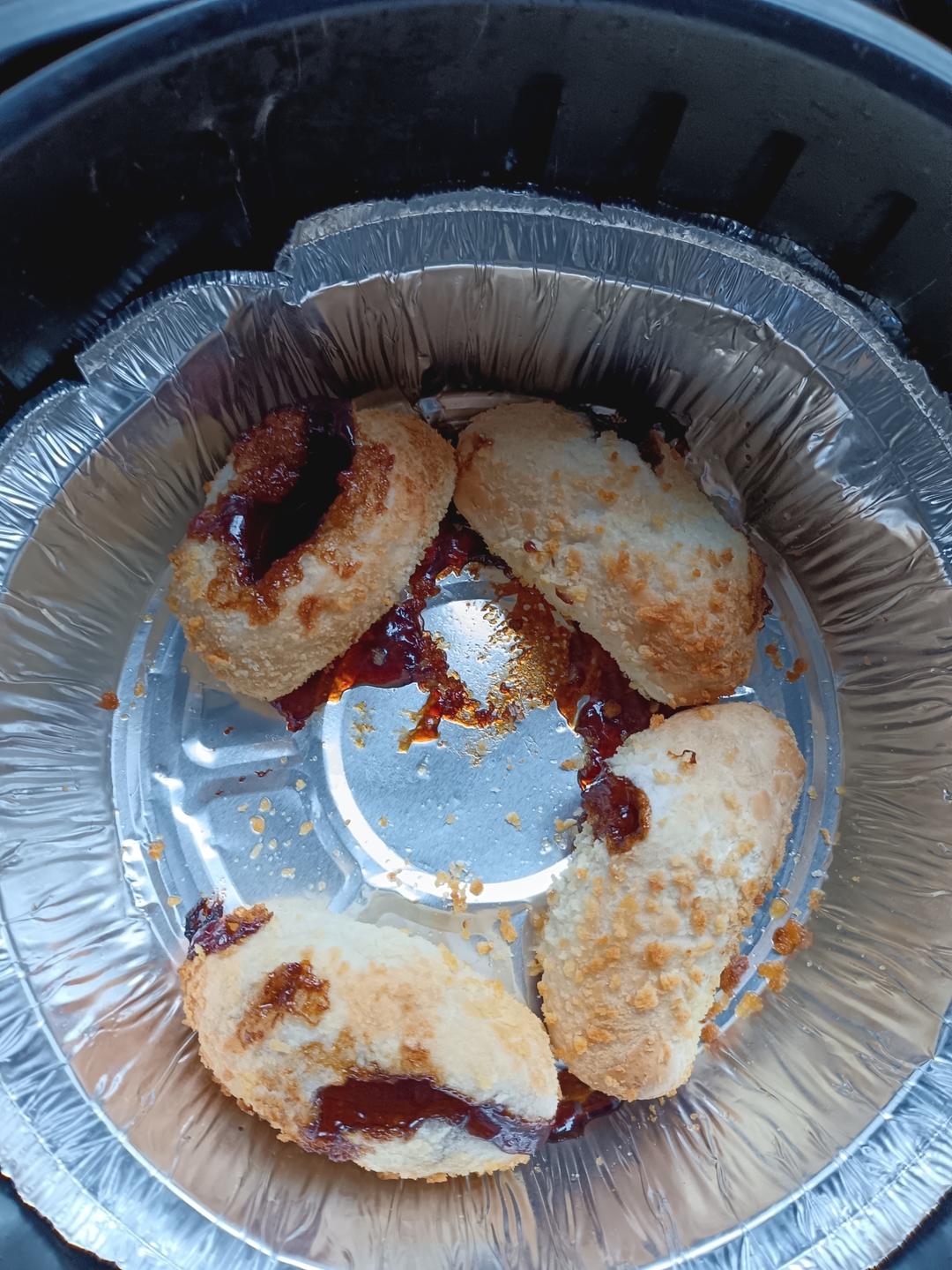 空气炸锅红糖糍粑           超级酥脆！！