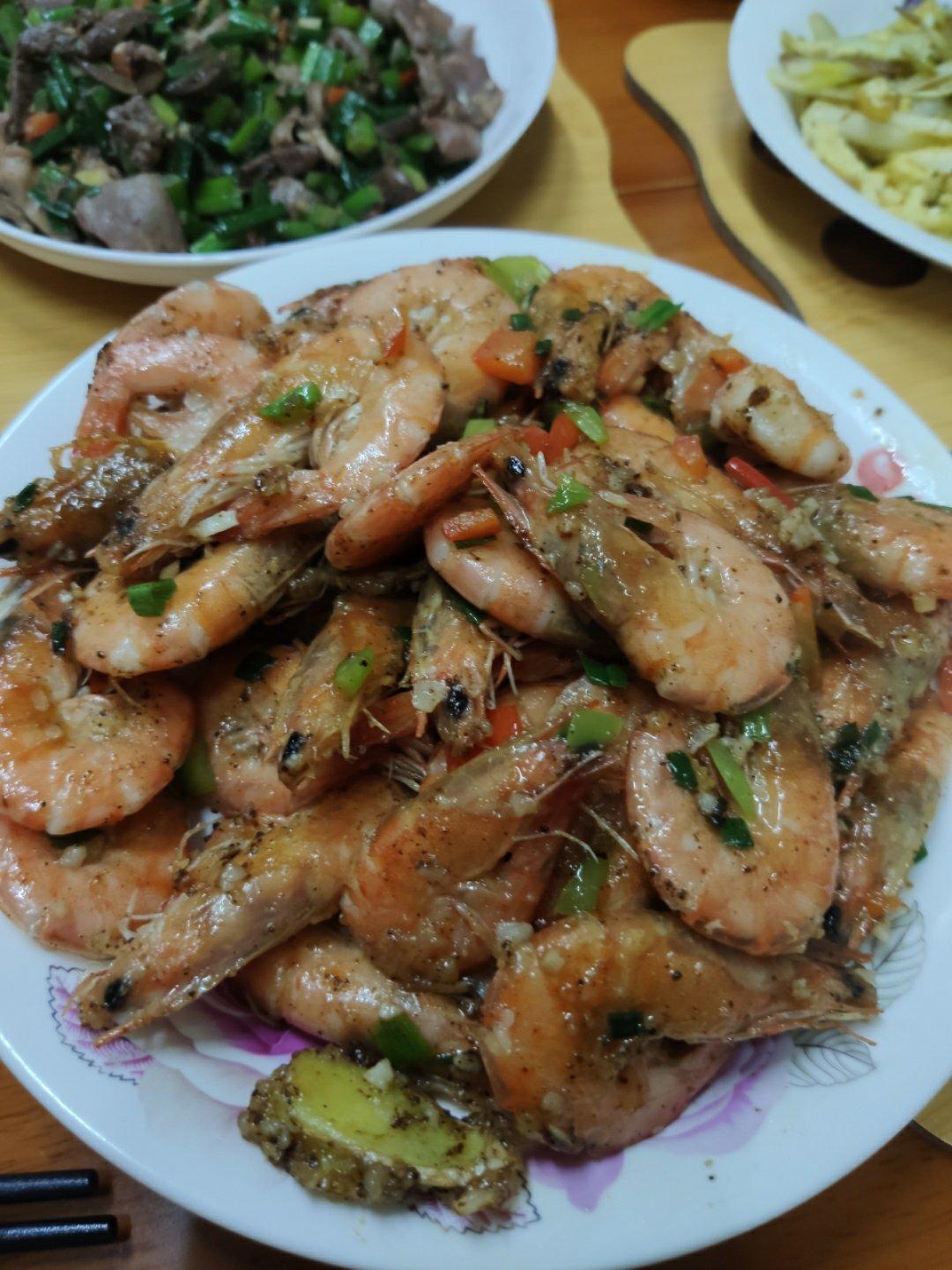 椒盐大虾