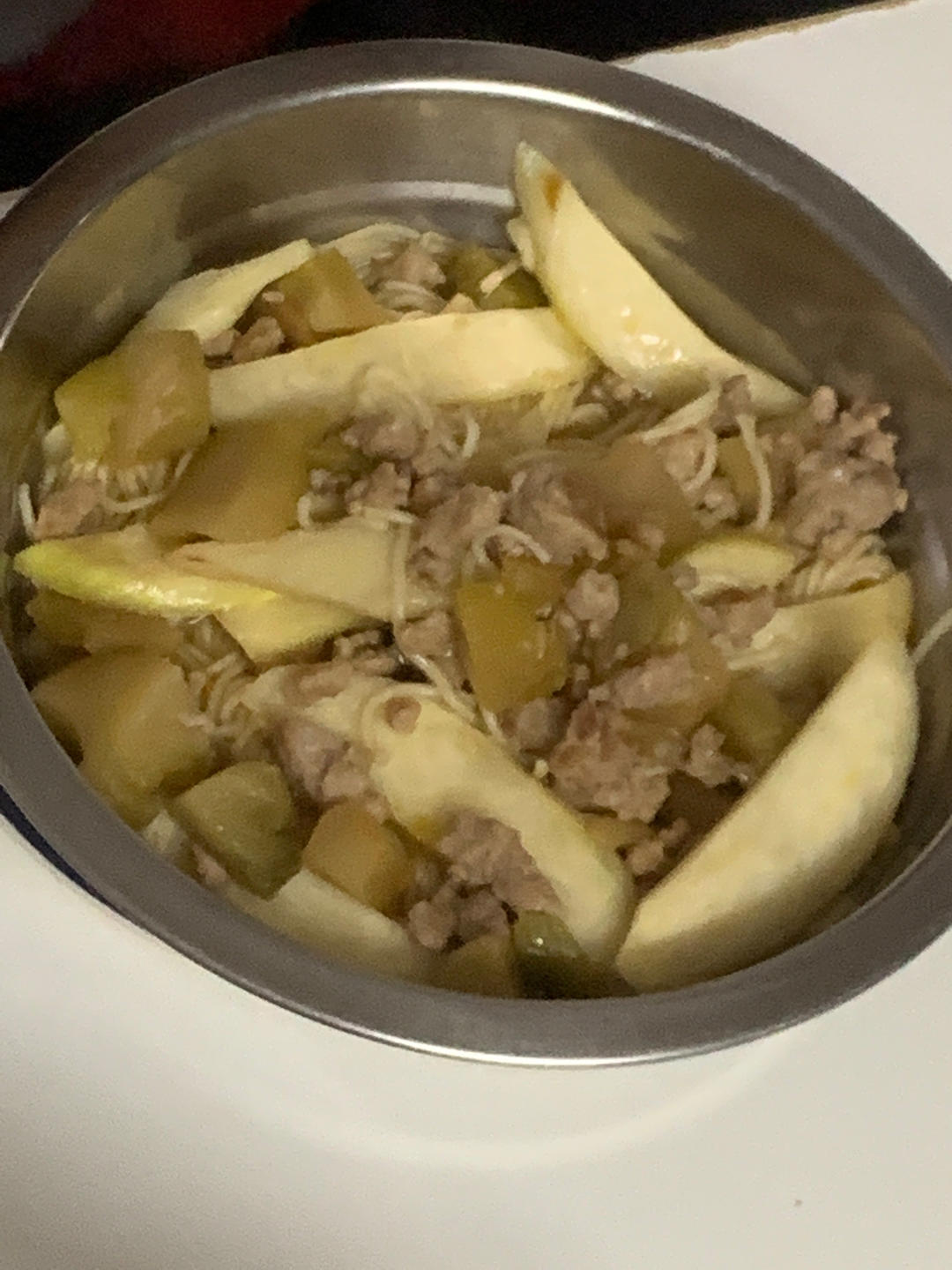 多少次早起就为了这一口——榨菜肉丝面
