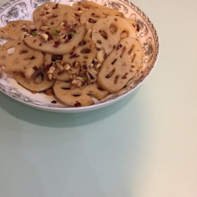 凉拌藕片
