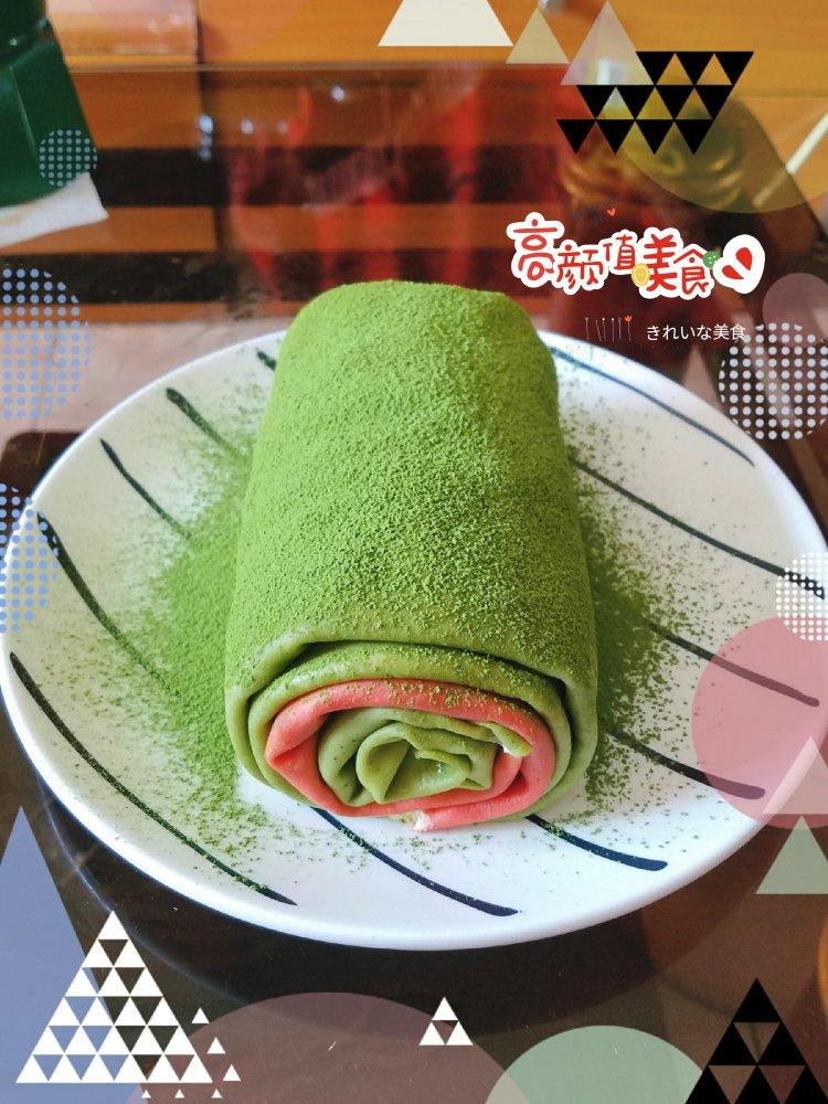 【抹茶毛巾卷】