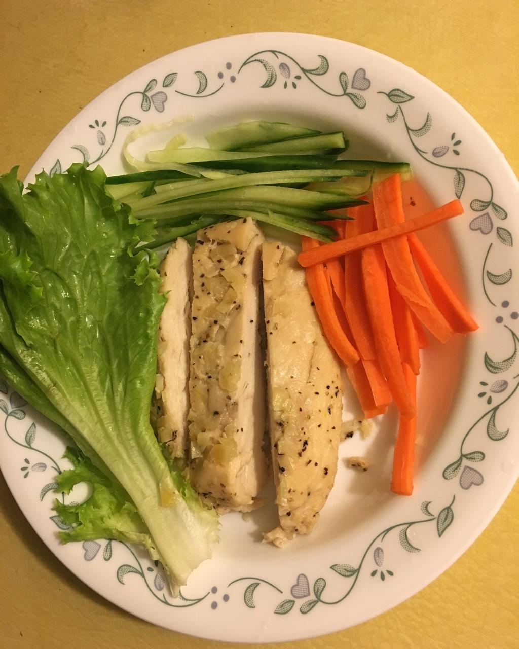 酷炫屌炸天好吃的煎鸡胸肉（香蒜蜂蜜煎鸡胸肉）