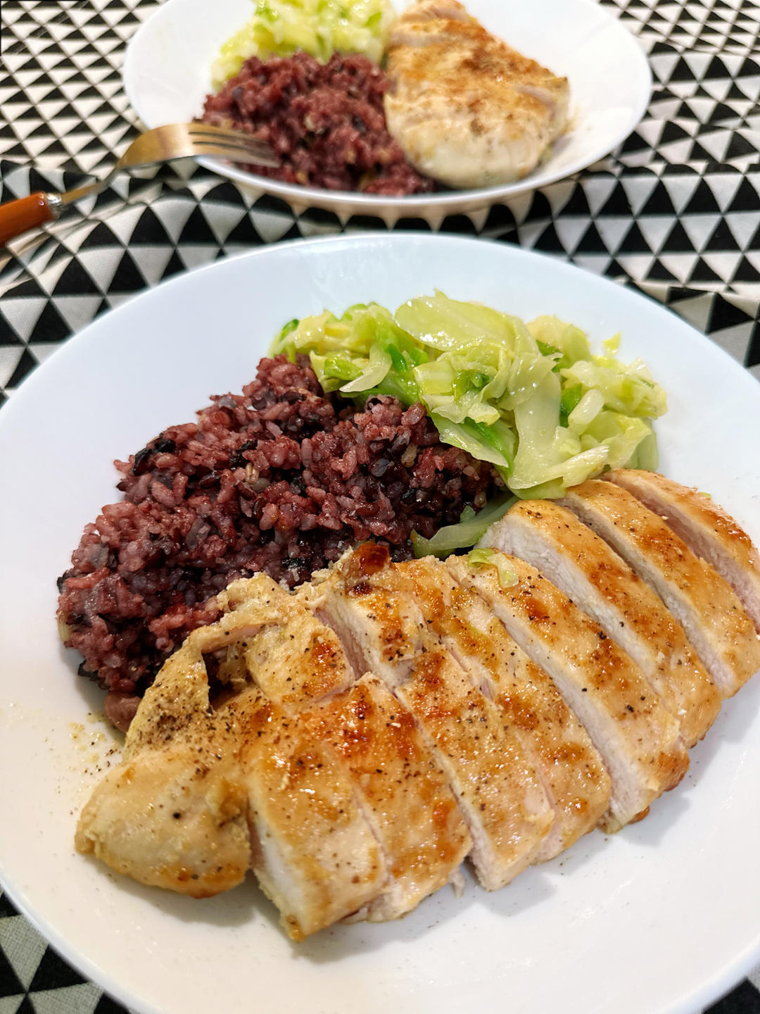 酷炫屌炸天好吃的煎鸡胸肉（香蒜蜂蜜煎鸡胸肉）