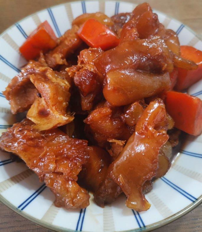 dongdong13做的红烧牛蹄筋家常版