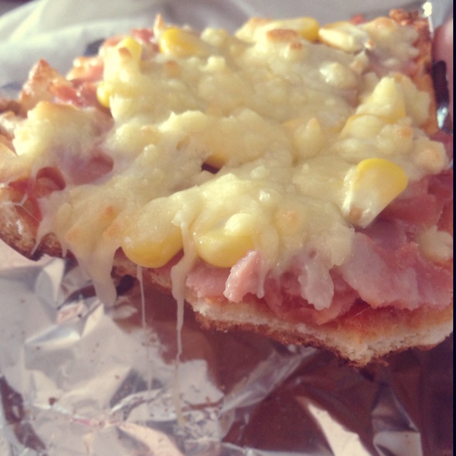 芝士面包片披萨