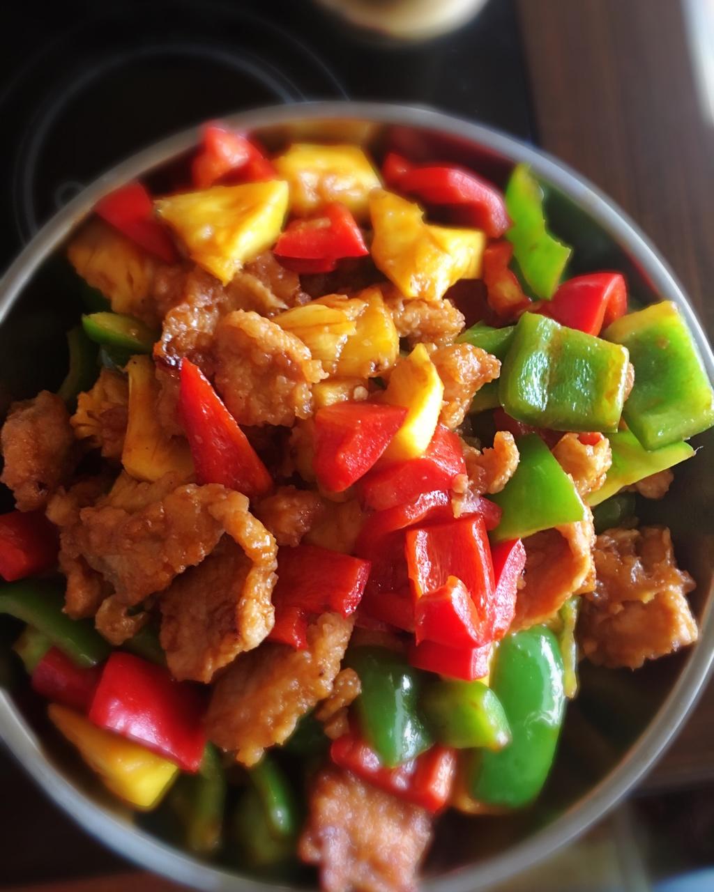 小薇jovi做的菠萝古老肉