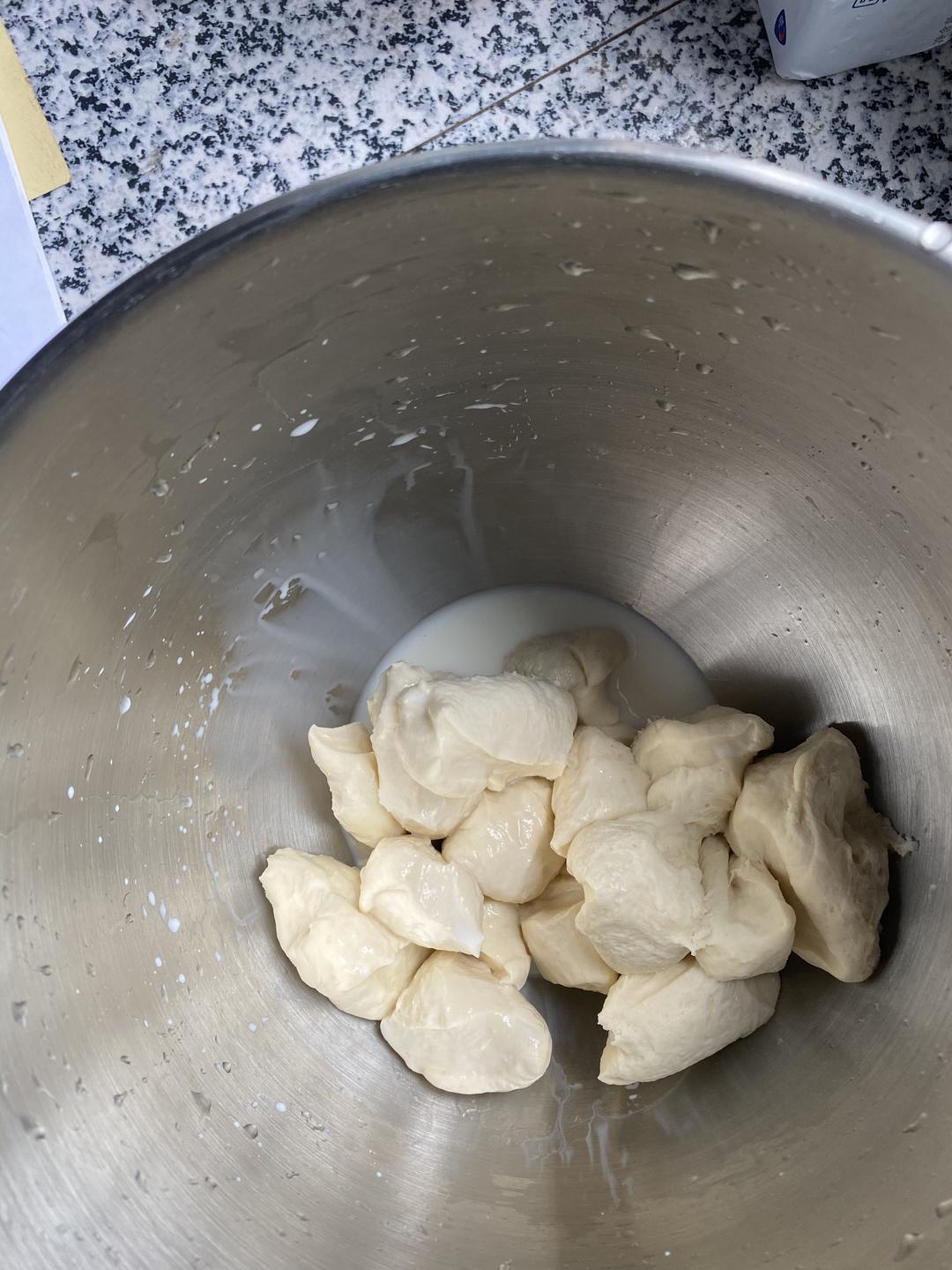 纯奶手撕吐司的做法 步骤1