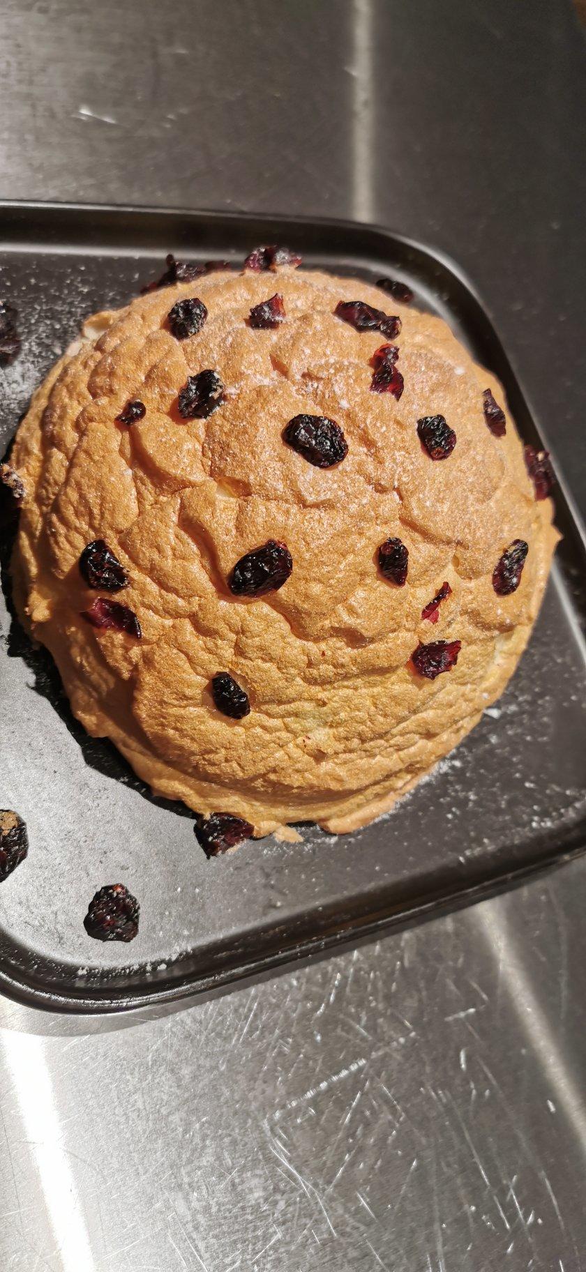 扬90做的云朵舒芙蕾蛋糕