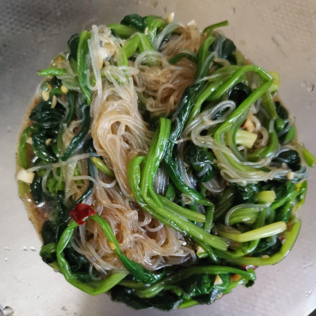 万能凉拌菜料汁（凉拌菠菜粉丝）