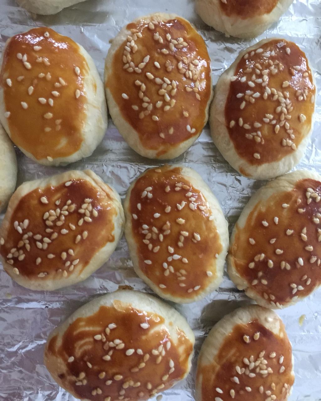 芝麻椒盐牛舌饼（北京小吃）