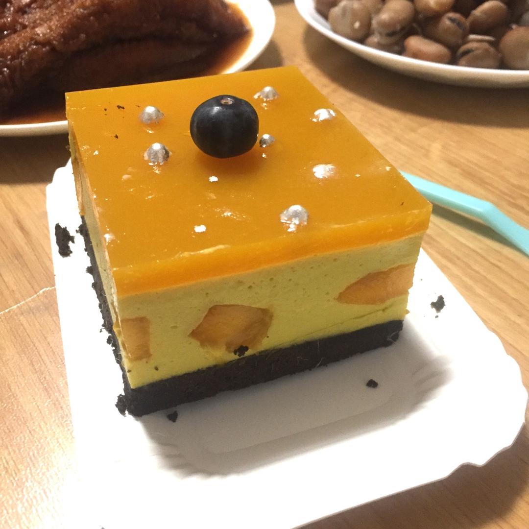 【视频】芒果慕斯（6寸） | 含镜面果胶配方