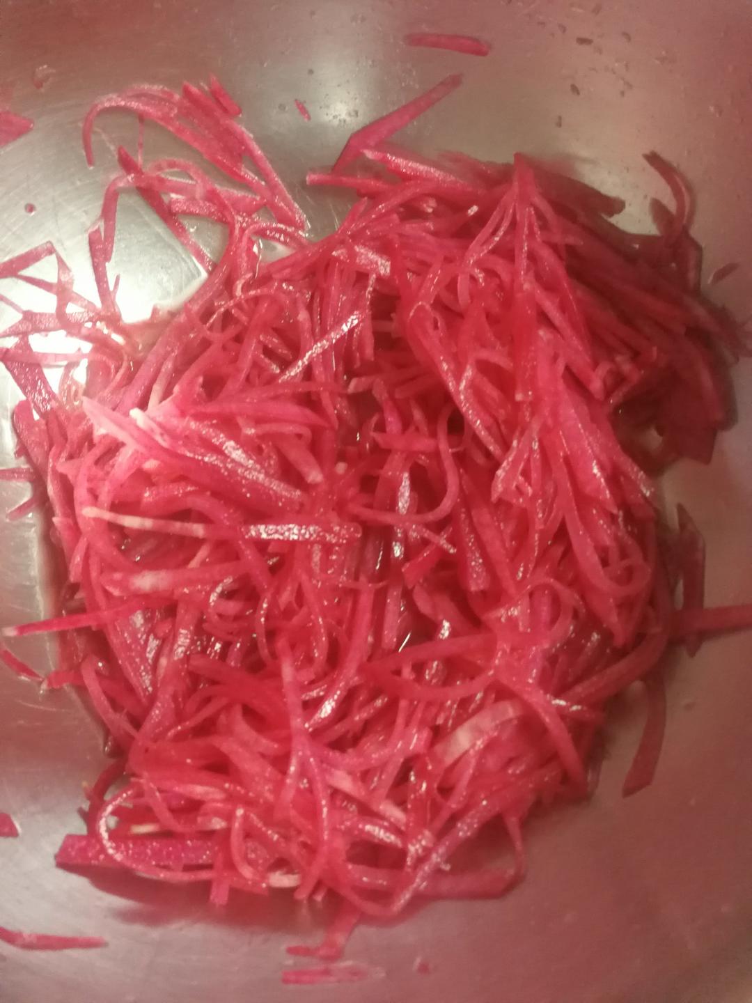 凉拌心里美