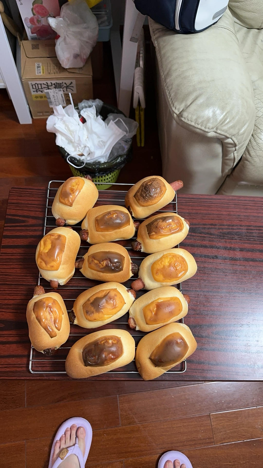 100%冷藏中种白吐司