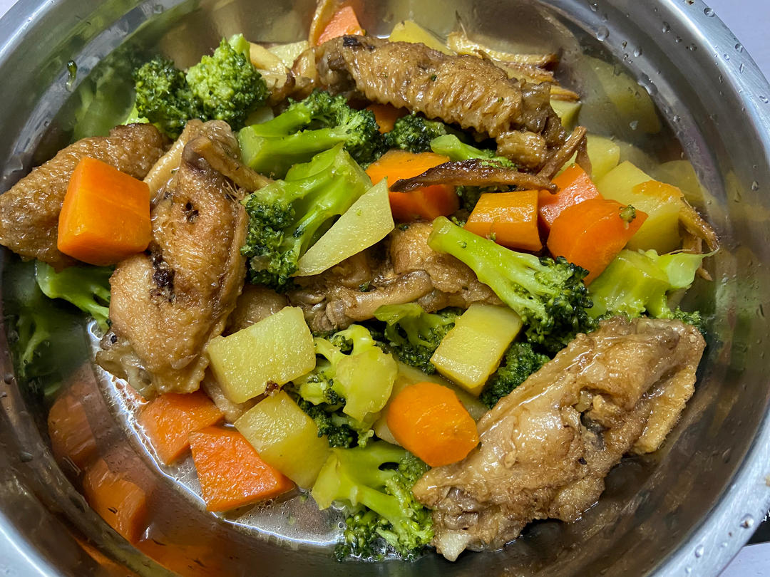 可乐鸡翅（姜丝都好吃）
