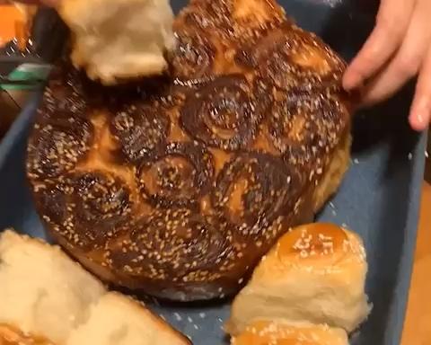 纯奶手撕吐司的做法 步骤1