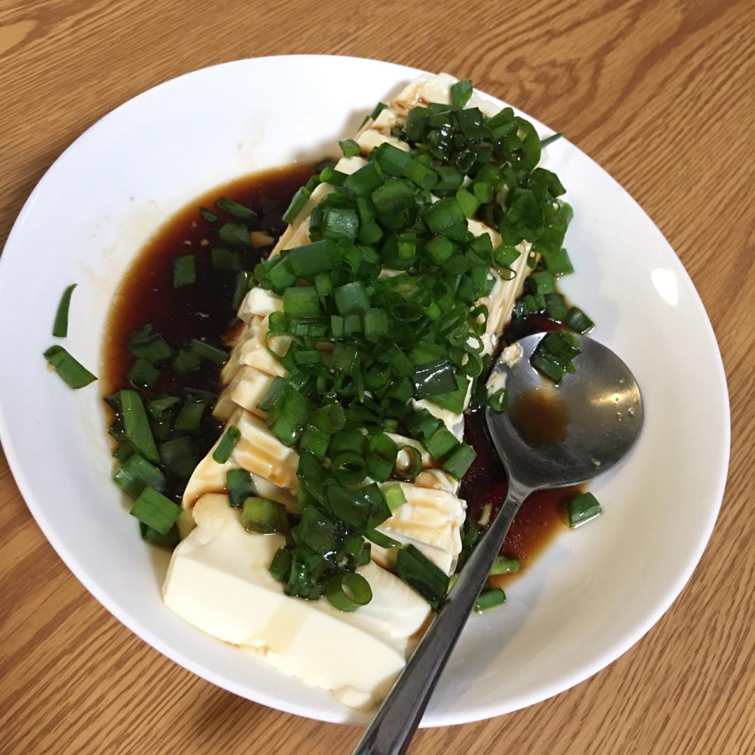 小葱拌豆腐