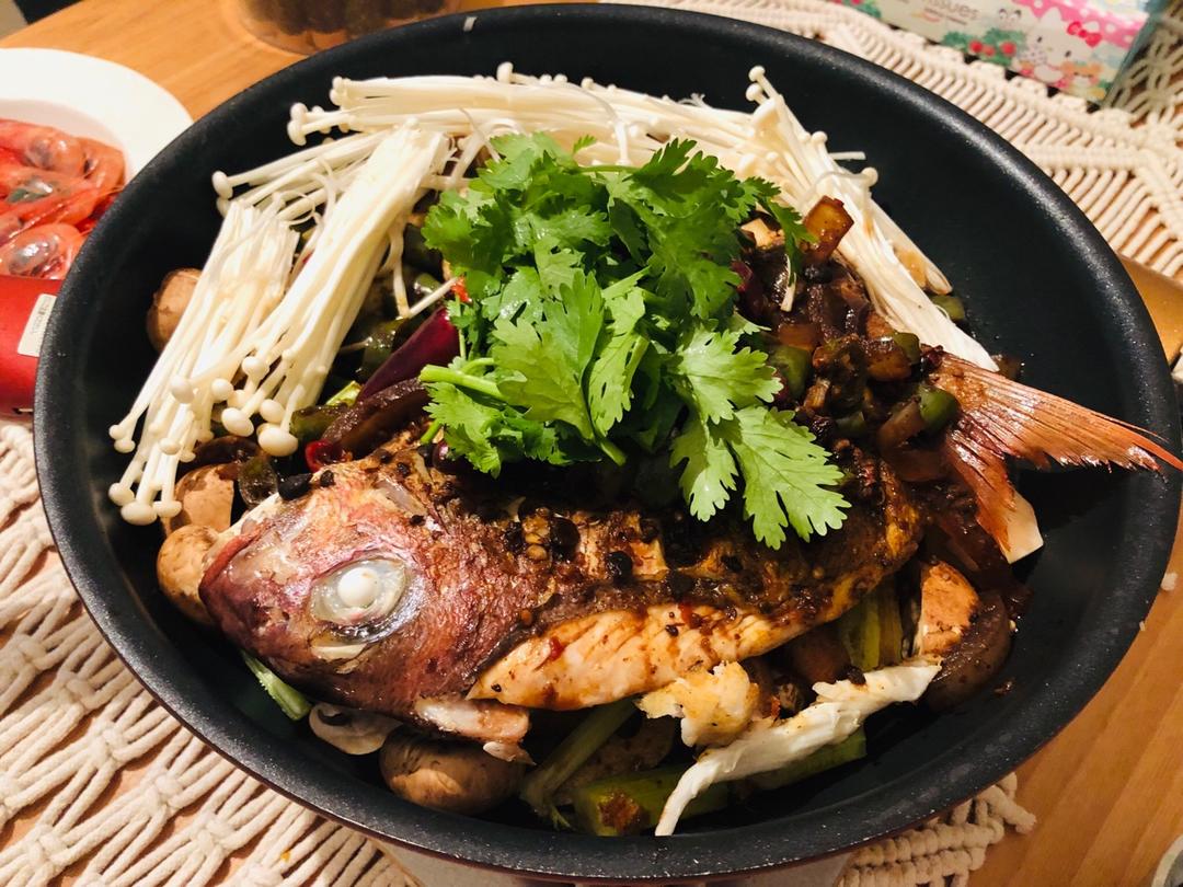 烤箱烤鱼