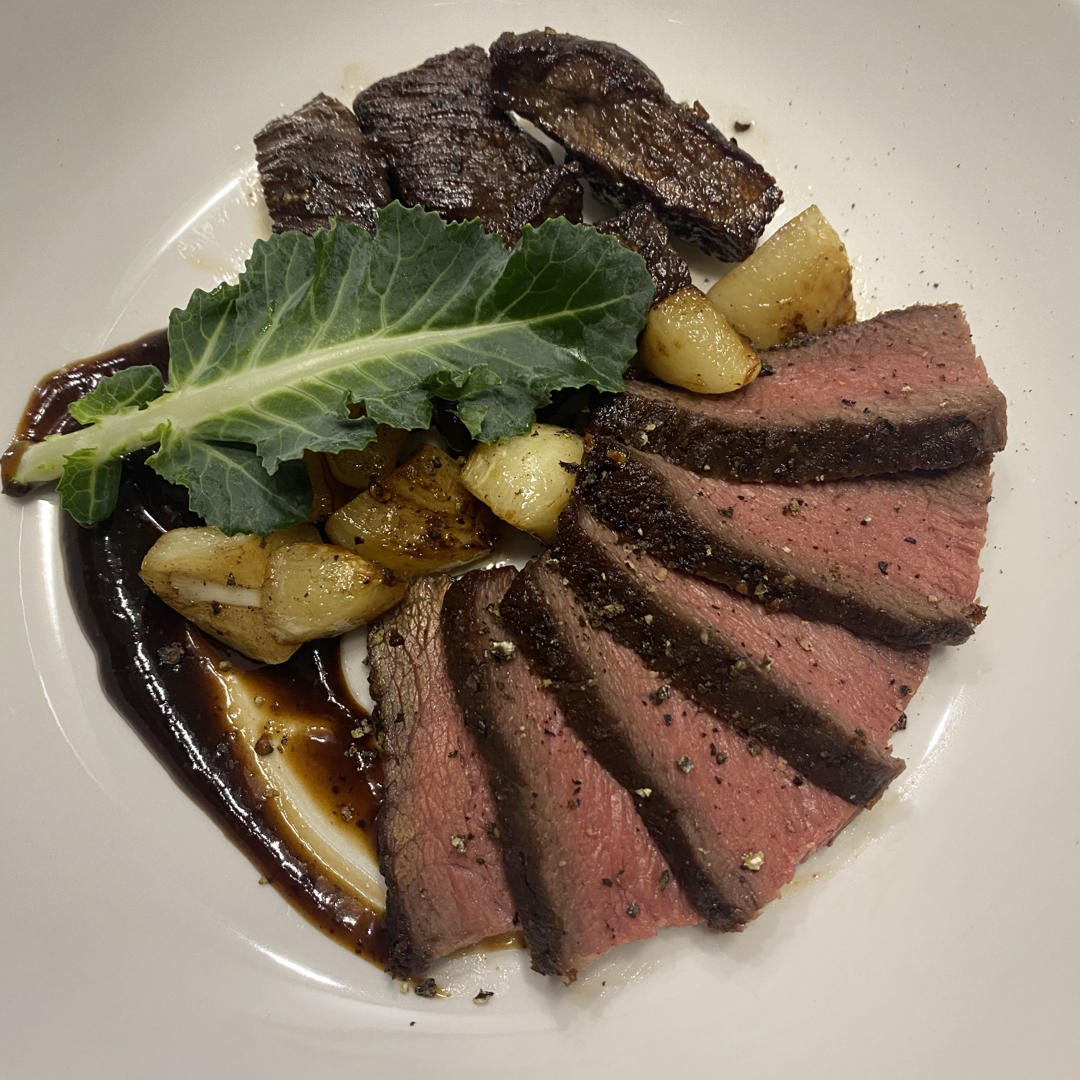 这么做厚切西冷牛排，不香吗