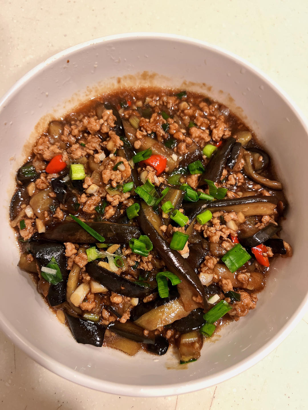 无敌好吃巨下饭的家常菜～肉沫茄子