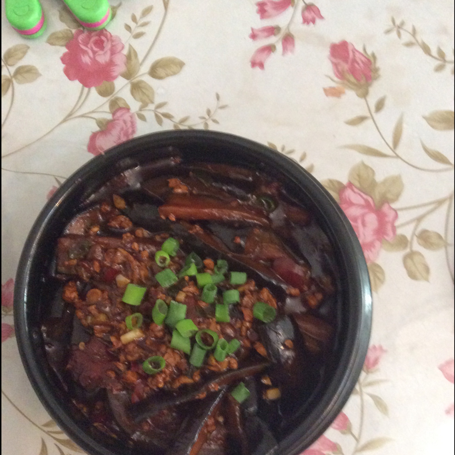鱼香茄子煲