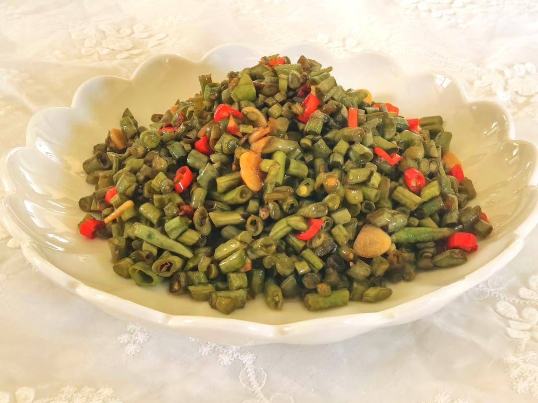自制酸豆角（史上最简单三天完成）