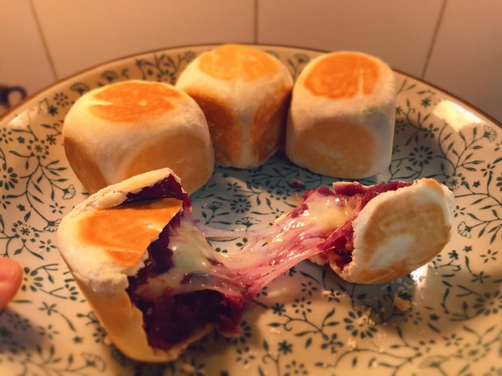 【爆浆紫薯仙豆糕】