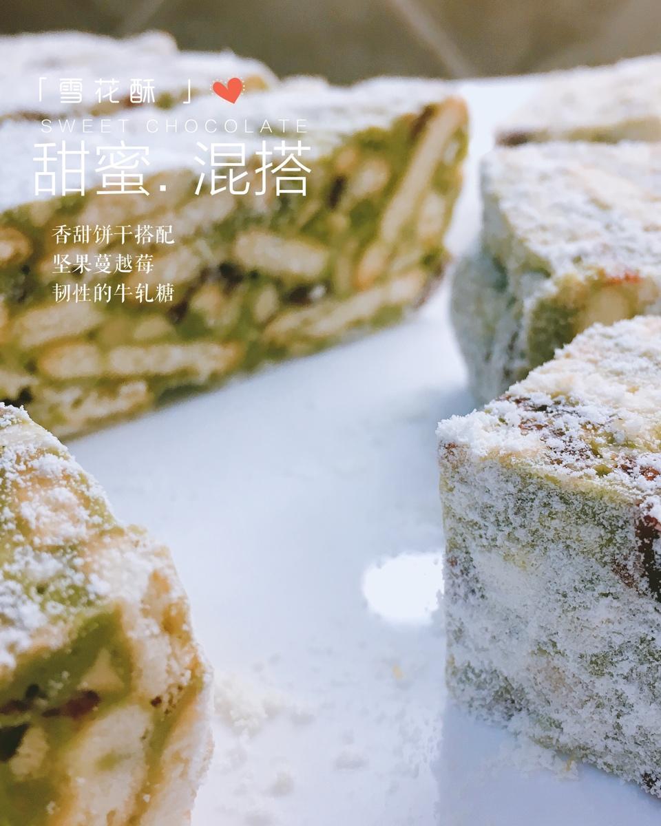 风靡吃货圈的雪花酥