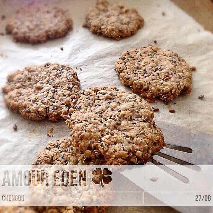 麻籽薄脆饼干（超健康的薄饼干）的做法